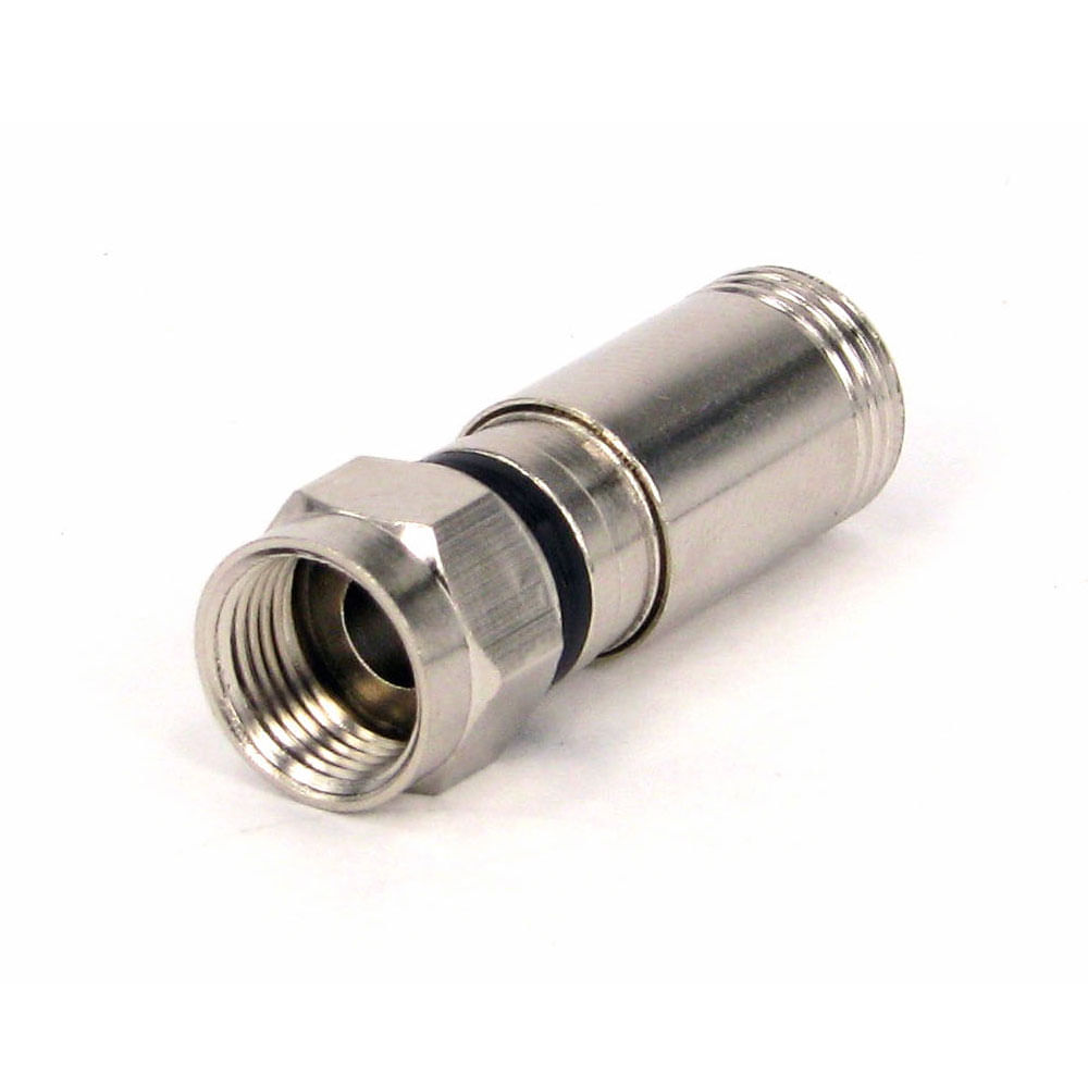Conector Coaxial Pressão RG6 - Cirilo Cabos