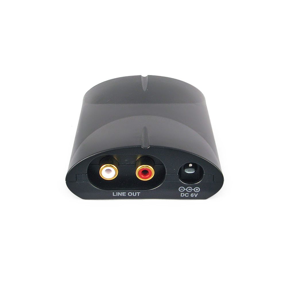 Conversor de Áudio - Digital Óptico para Analógico RCA - Cirilo Cabos