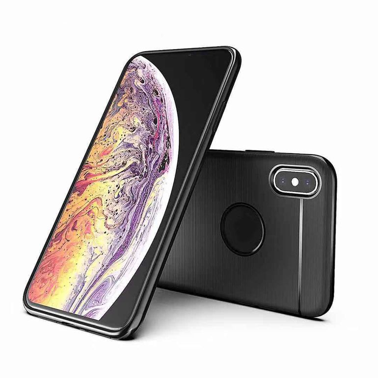 Capinha TPU Preto Escovado Xiaomi Mi 9 Lite Pro - Cirilo Cabos