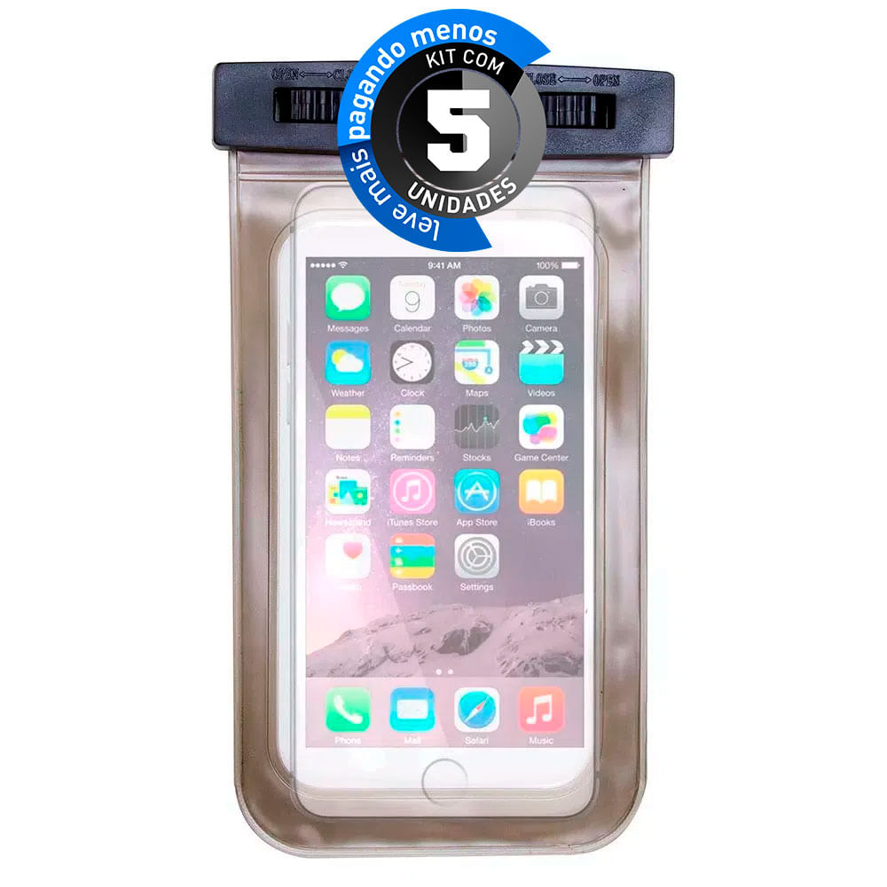 Capinha a Prova D'agua para Celular Universal - Cirilo Cabos
